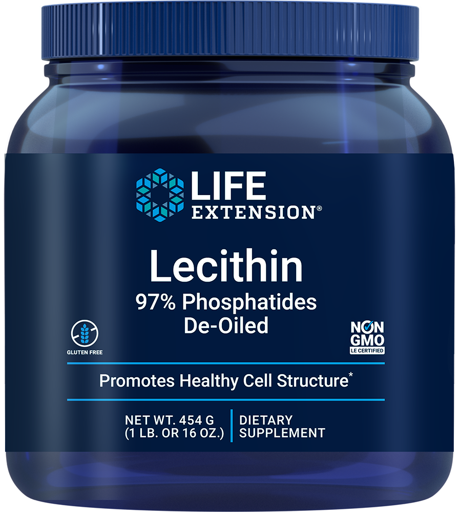 Lecithin 97% Phosphatides De-Oiled - 16 oz