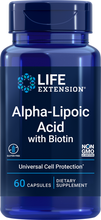 Load image into Gallery viewer, Alpha-Lipoic Acid with Biotin - 60 caps
