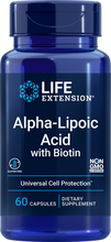 Load image into Gallery viewer, Alpha-Lipoic Acid with Biotin - 60 caps