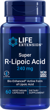 Load image into Gallery viewer, Super R-Lipoic Acid 240 mg - 60 capsules