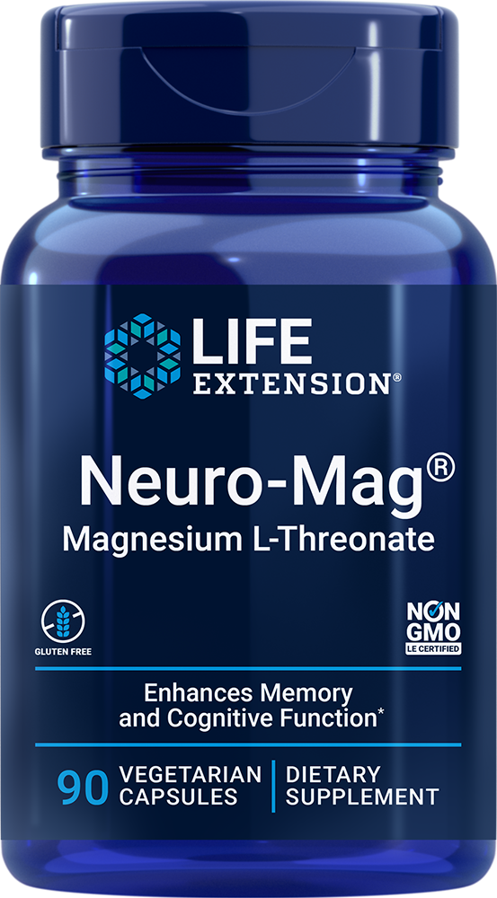 Neuro-Mag® Magnesium L-Threonate - 90 vegetarian capsules