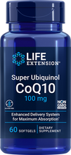 Load image into Gallery viewer, Super Ubiquinol CoQ10, 100 mg, 60 softgels - HENDRIKS SCIENTIFIC