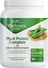 Load image into Gallery viewer, Wellness Code® Plant Protein Complete & Amino Acid Complex (Vanilla), 450 grams - HENDRIKS SCIENTIFIC