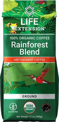 Rainforest Blend Ground Coffee, 12 oz - HENDRIKS SCIENTIFIC