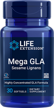 Load image into Gallery viewer, Mega GLA Sesame Lignans, 30 softgels - HENDRIKS SCIENTIFIC