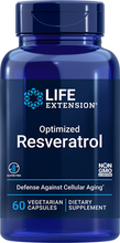 Load image into Gallery viewer, Optimized Resveratrol, 60 vegetarian capsules - HENDRIKS SCIENTIFIC
