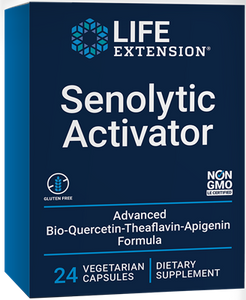 Senolytic Activator, 24 vegetarian capsules - HENDRIKS SCIENTIFIC