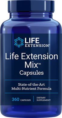 Life Extension Mix™ Capsules, 360 capsules - HENDRIKS SCIENTIFIC