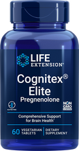 Load image into Gallery viewer, Cognitex® Elite Pregnenolone, 60 vegetarian tablets - HENDRIKS SCIENTIFIC