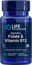 Load image into Gallery viewer, BioActive Folate & Vitamin B12, 90 vegetarian capsules - HENDRIKS SCIENTIFIC