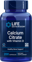 Load image into Gallery viewer, Calcium Citrate with Vitamin D, 200 capsules - HENDRIKS SCIENTIFIC