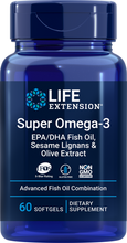 Load image into Gallery viewer, Super Omega-3 EPA-DHA Fish Oil, Sesame Lignans & Olive Extract, 60 softgels - HENDRIKS SCIENTIFIC