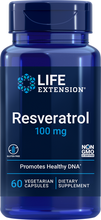 Load image into Gallery viewer, Resveratrol, 100 mg, 60 vegetarian capsules - HENDRIKS SCIENTIFIC