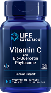 Vitamin C and Bio-Quercetin Phytosome, 60 vegetarian tablets - HENDRIKS SCIENTIFIC
