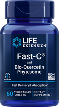 Load image into Gallery viewer, Fast-C® and Bio-Quercetin Phytosome, 60 vegetarian tablets - HENDRIKS SCIENTIFIC