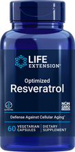 Load image into Gallery viewer, Optimized Resveratrol, 60 vegetarian capsules - HENDRIKS SCIENTIFIC