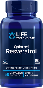 Optimized Resveratrol, 60 vegetarian capsules - HENDRIKS SCIENTIFIC