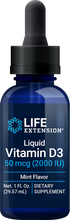 Load image into Gallery viewer, Liquid Vitamin D3 (Mint), 50 mcg (2000 IU), 29.57 ml - HENDRIKS SCIENTIFIC