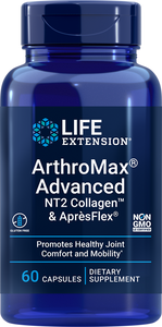ArthroMax® Advanced with NT2 Collagen™ & AprèsFlex®, 60 capsules - HENDRIKS SCIENTIFIC