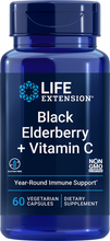 Load image into Gallery viewer, Black Elderberry + Vitamin C, 60 vegetarian capsules - HENDRIKS SCIENTIFIC