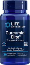 Load image into Gallery viewer, Curcumin Elite™ Turmeric Extract, 30 vegetarian capsules - HENDRIKS SCIENTIFIC