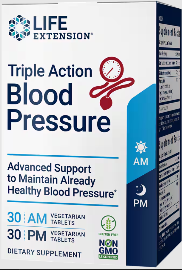 Triple Action Blood Pressure - 60 vegetarian tablets