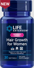 Load image into Gallery viewer, Hair Growth for Women - 30 softgels

