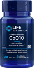 Load image into Gallery viewer, Super Ubiquinol CoQ10 with Enhanced Mitochondrial Support™, 100 mg, 30 softgels - HENDRIKS SCIENTIFIC
