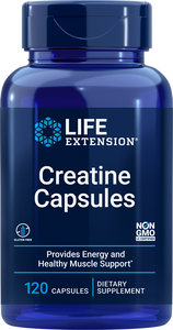 Creatine Capsules - 500 mg - 120 capsules