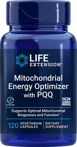 Mitochondrial Energy Optimizer with PQQ, 120 vegetarian capsules - HENDRIKS SCIENTIFIC