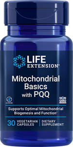 Mitochondrial Basics with PQQ, 30 vegetarian capsules - HENDRIKS SCIENTIFIC