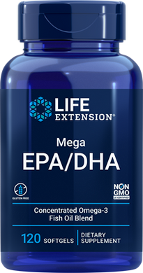 Mega EPA-DHA, 120 softgels - HENDRIKS SCIENTIFIC