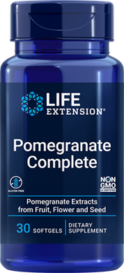 Pomegranate Complete, 30 softgels - HENDRIKS SCIENTIFIC
