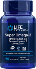 Load image into Gallery viewer, Super Omega-3 EPA-DHA Fish Oil, Sesame Lignans &amp; Olive Extract, 60 softgels - HENDRIKS SCIENTIFIC
