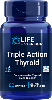 Triple Action Thyroid, 60 capsules - HENDRIKS SCIENTIFIC