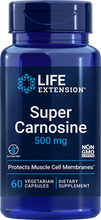Load image into Gallery viewer, Super Carnosine, 500 mg, 60 vegetarian capsules - HENDRIKS SCIENTIFIC
