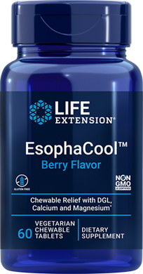 EsophaCool™, 60 vegetarian chewable tablets - HENDRIKS SCIENTIFIC