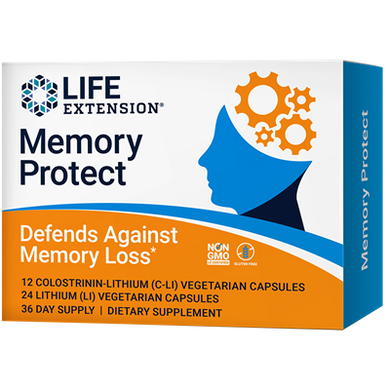 Memory Protect, 12 Colostrinin-Lithium (C-Li) Capsules | 24 Lithium (Li) Capsules - HENDRIKS SCIENTIFIC
