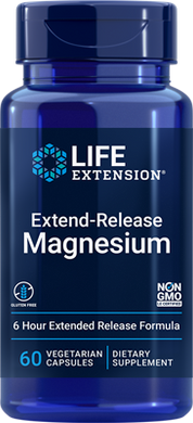 Extend-Release Magnesium, 60 vegetarian capsules - HENDRIKS SCIENTIFIC