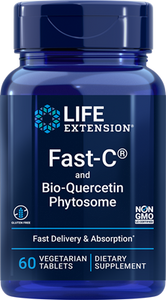 Fast-C® and Bio-Quercetin Phytosome, 60 vegetarian tablets - HENDRIKS SCIENTIFIC