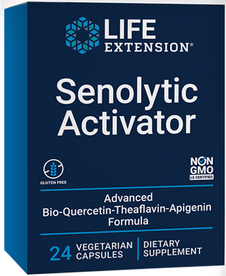 Senolytic Activator, 24 vegetarian capsules - HENDRIKS SCIENTIFIC