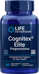 Cognitex® Elite Pregnenolone, 60 vegetarian tablets - HENDRIKS SCIENTIFIC