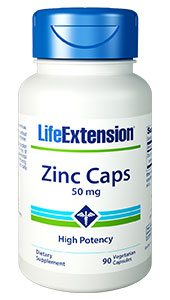 Zinc Caps | 50 mg, 90 vegetarian capsules - HENDRIKS SCIENTIFIC