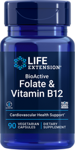 Load image into Gallery viewer, BioActive Folate &amp; Vitamin B12, 90 vegetarian capsules - HENDRIKS SCIENTIFIC
