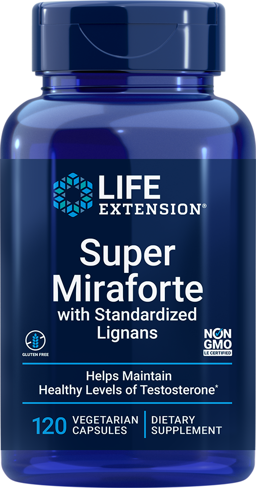 Super Miraforte with Standardized Lignans, 120 vegetarian capsules - HENDRIKS SCIENTIFIC