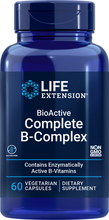 Load image into Gallery viewer, BioActive Complete B-Complex, 60 vegetarian capsules - HENDRIKS SCIENTIFIC
