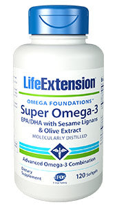 Super Omega-3 EPA-DHA with Sesame Lignans & Olive Extract - HENDRIKS SCIENTIFIC