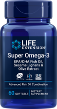 Load image into Gallery viewer, Super Omega-3 EPA-DHA Fish Oil, Sesame Lignans &amp; Olive Extract, 60 softgels - HENDRIKS SCIENTIFIC
