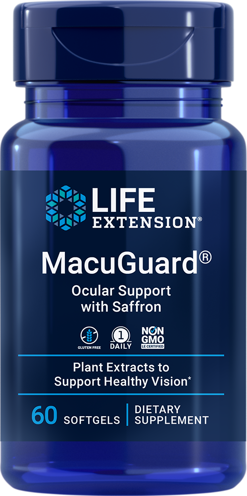 MacuGuard® Ocular Support with Saffron, 60 softgels - HENDRIKS SCIENTIFIC