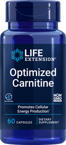 Optimized Carnitine, 60 vegetarian capsules - HENDRIKS SCIENTIFIC